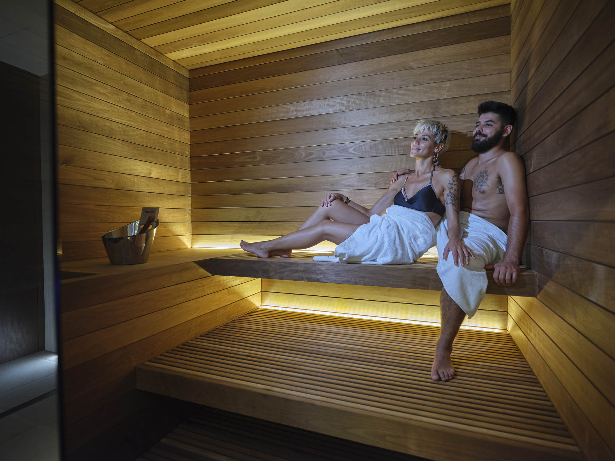 Sauna in legno